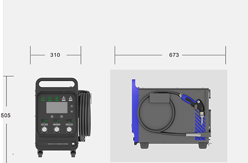 Laser Machine Dimensions